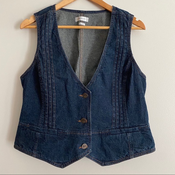 Van Heusen Women's Denim Jean Vest